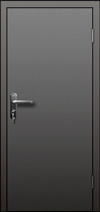 металлическая дверь - цвет серый